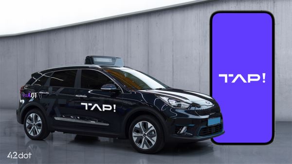 포티투닷 자율주행 통합 모빌리티 플랫폼 'TAP!' /포티투닷 제공