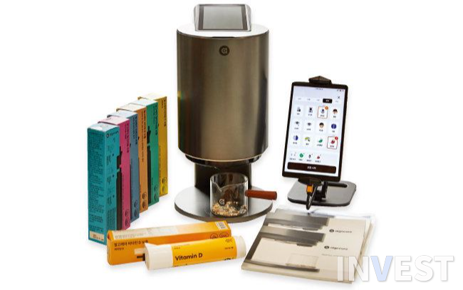 알고케어가 개발한 '뉴트리션 엔진'과 '뉴트리션 보틀' /알고케어 제공