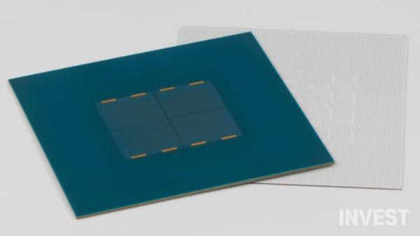 ▲삼성전기의 유리기판 (출처 = 삼성전기)