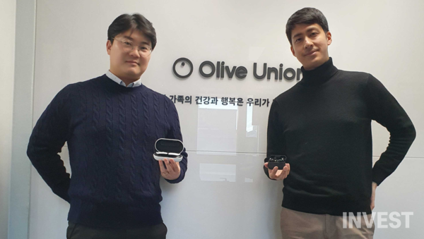 올리브유니온 임원진 허성모 이사, 김윤수 이사 (출처 = 올리브유니온)