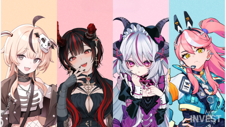 ▲블루점프 소속 버튜버 (출처 = 스콘)