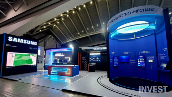 ▲KPCA SHOW 2024 부스 (출처 = 삼성전기)